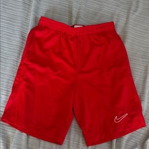Nike Vibrant Red Sports Shorts